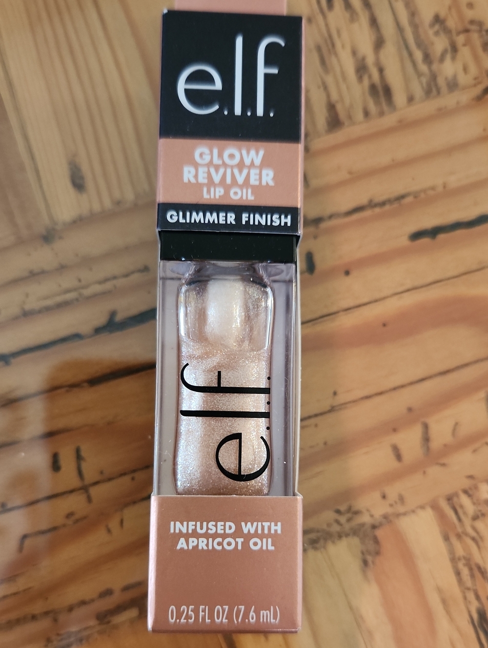 e.l.f. Glow Reviver Lip Oil Glimmer Crystal Baller NIB Unused